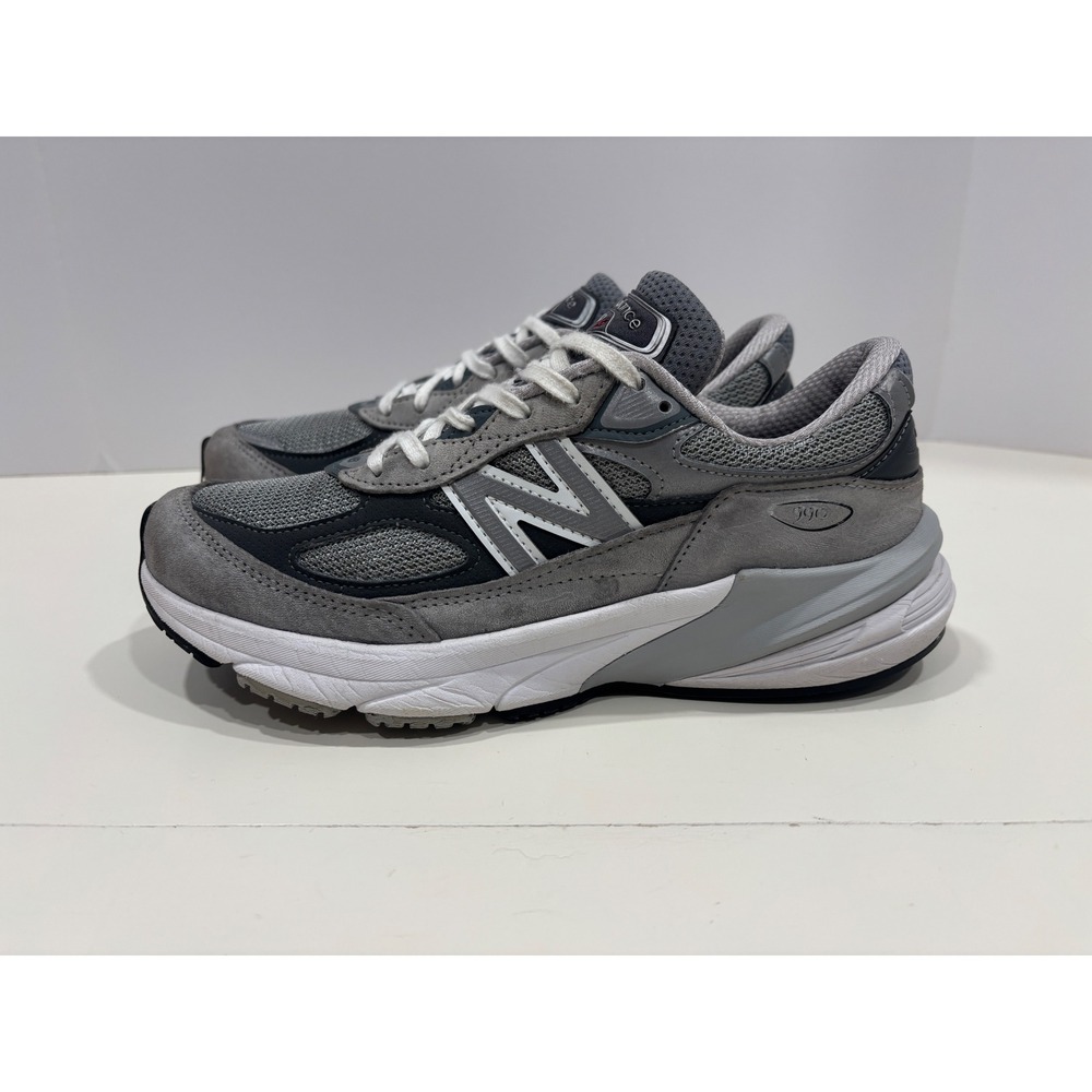 New Balance 990v6 Made in USA Grey Running Shoes W990GL6 Womens 8 2A Narrow